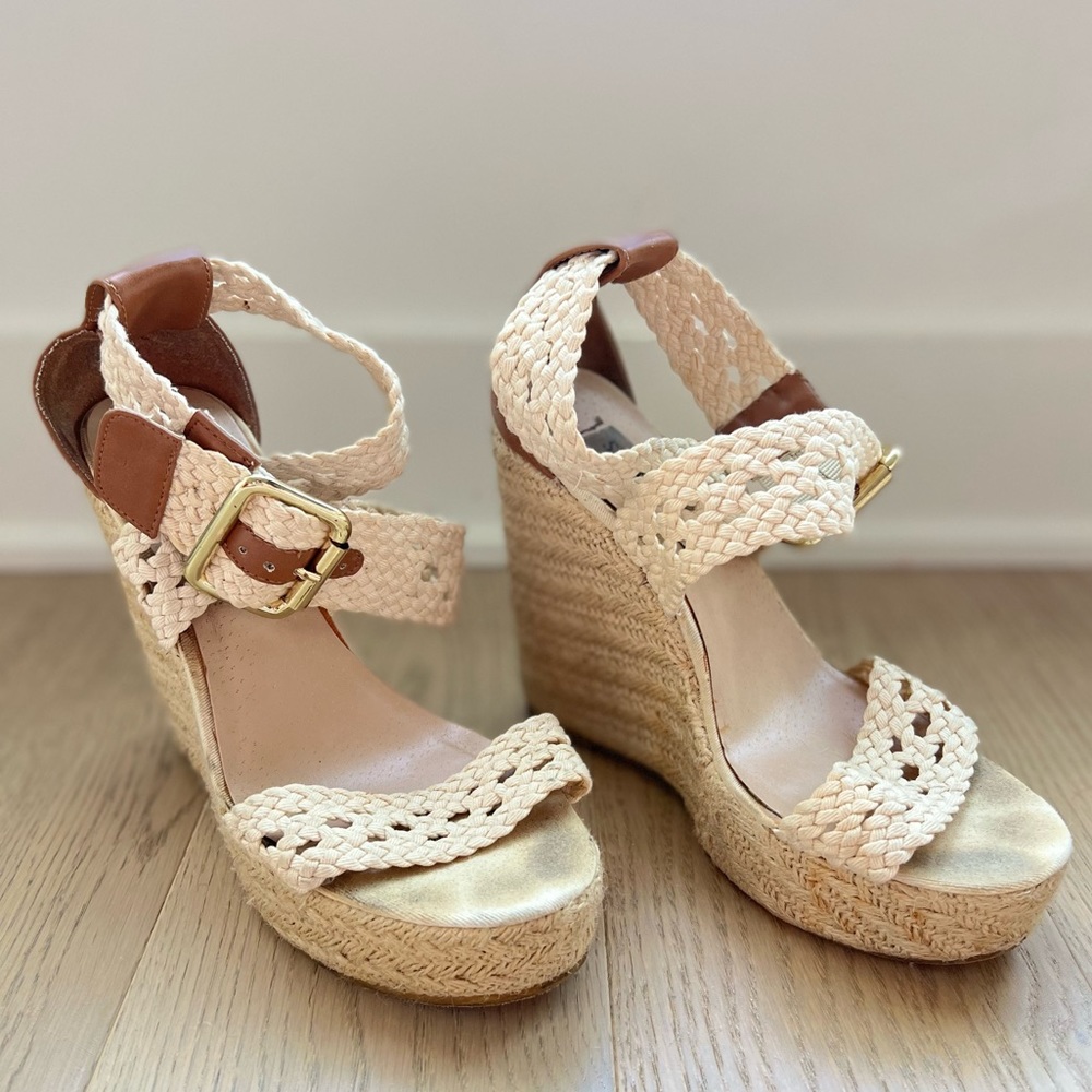 Steve Madden Espadrille Wedges (size 6.5)